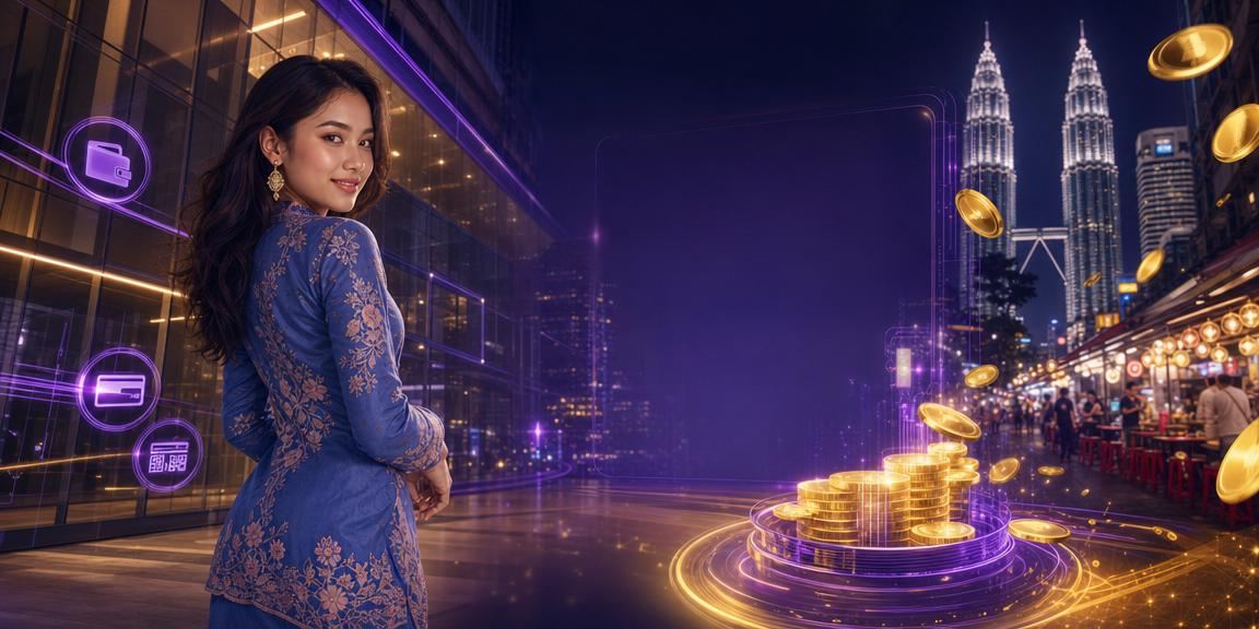 Pengguna berbaju kurung dari Kuala Lumpur mengakses pertaruhan l10 secara santai