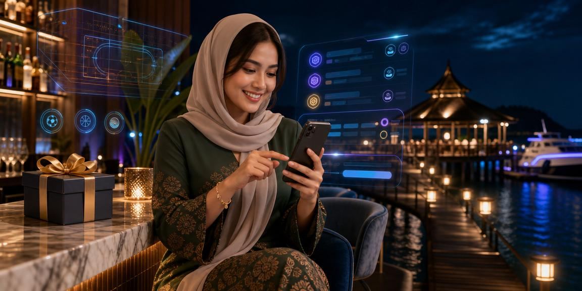 Pengguna Terengganu mengakses platform pertaruhan badminton l10 melalui telefon pintar dengan mudah